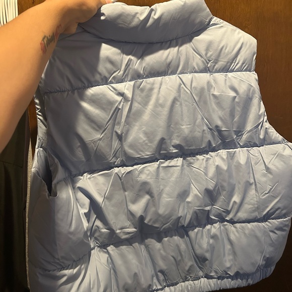Torrid Light Blue Puffer Vest - Picture 2 of 3